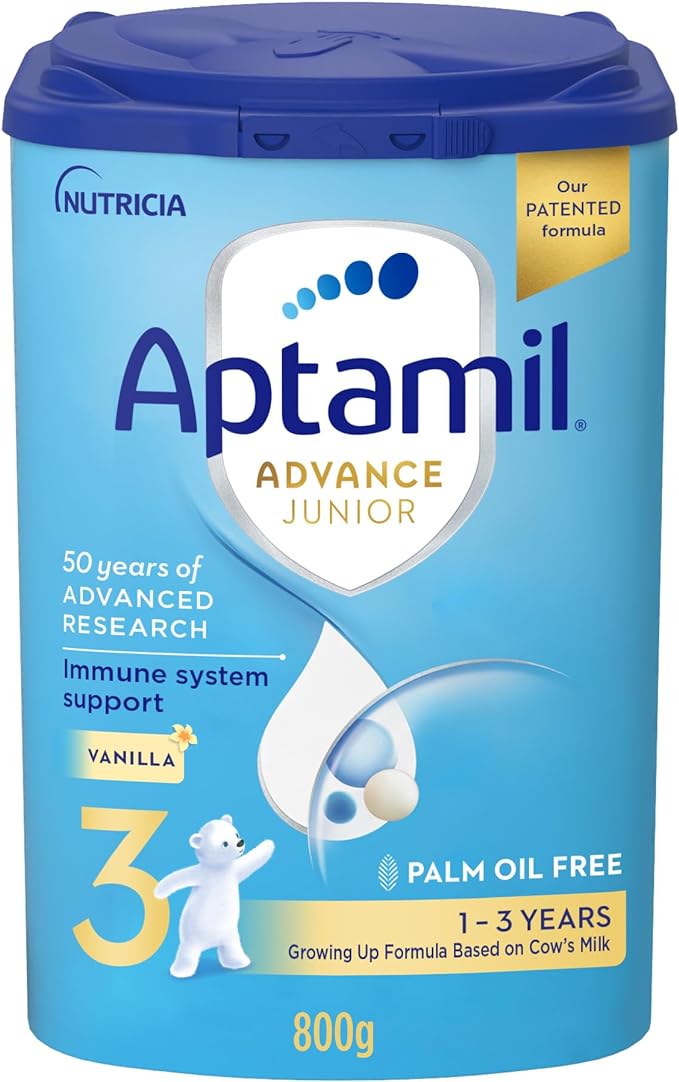 Aptamil Advance Junior 3 Growing Up Formula From 1 3 Years Vanilla