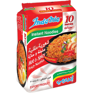 Indomie Noodles Mi Goreng Hot & Spicy Fried Noodles