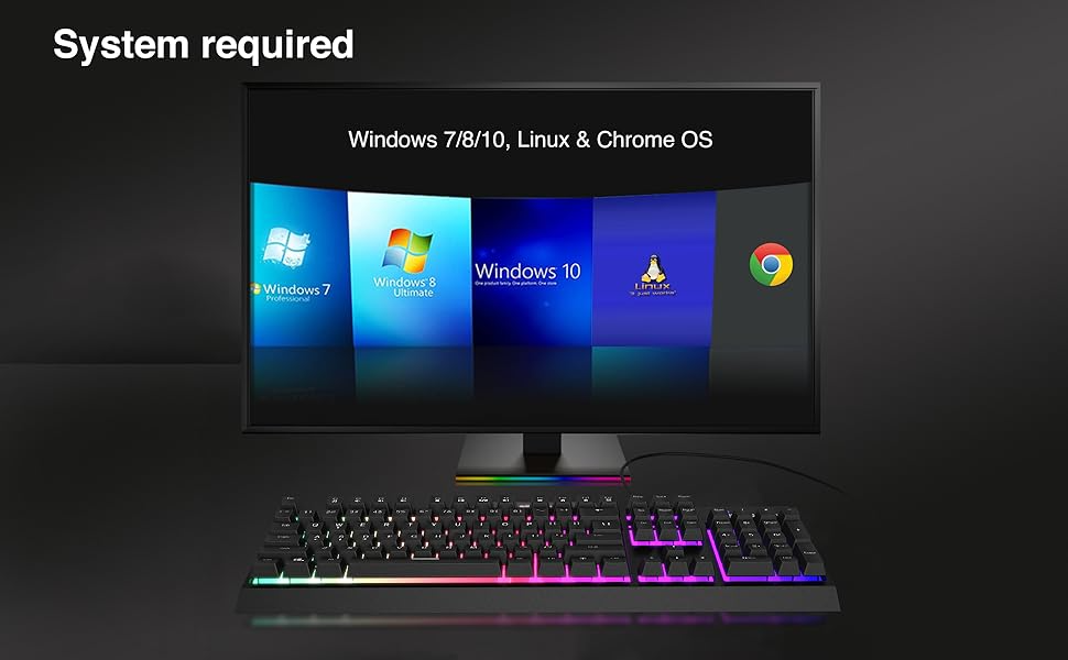 Windows, Linux, chrome OS