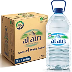 Al Ain Bottled Drinking Water - 5 litres (Pack of 4)