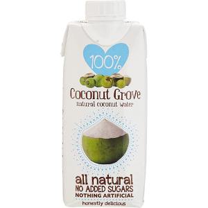 100% Coconut Grove Coconut Water 330ml | All Natural | No Added Sugar