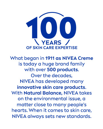 nivea 100 years of skincare brand story