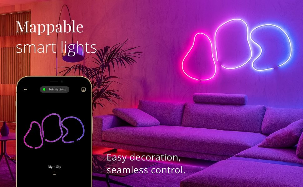 Mappable smart lights