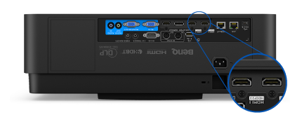 BenQ LU960UST HDMI 2.0 ports