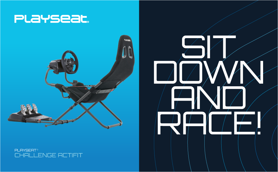 playseat, challenge, racing chair, racing simulator, f1 racing simulator, actifit, adjustable