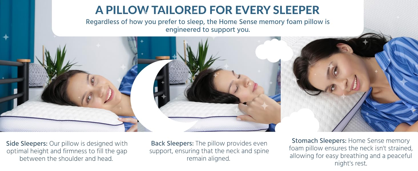 support pillowanti snore pillow,neck pillow for neck pain,best pillow for side sleepers
