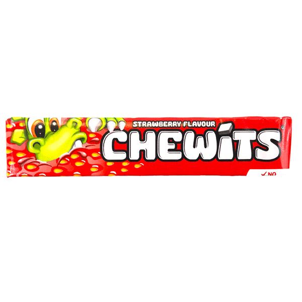 Chewits Strawberry Chewing Gum Stick 30 gr | Wholesale | Tradeling