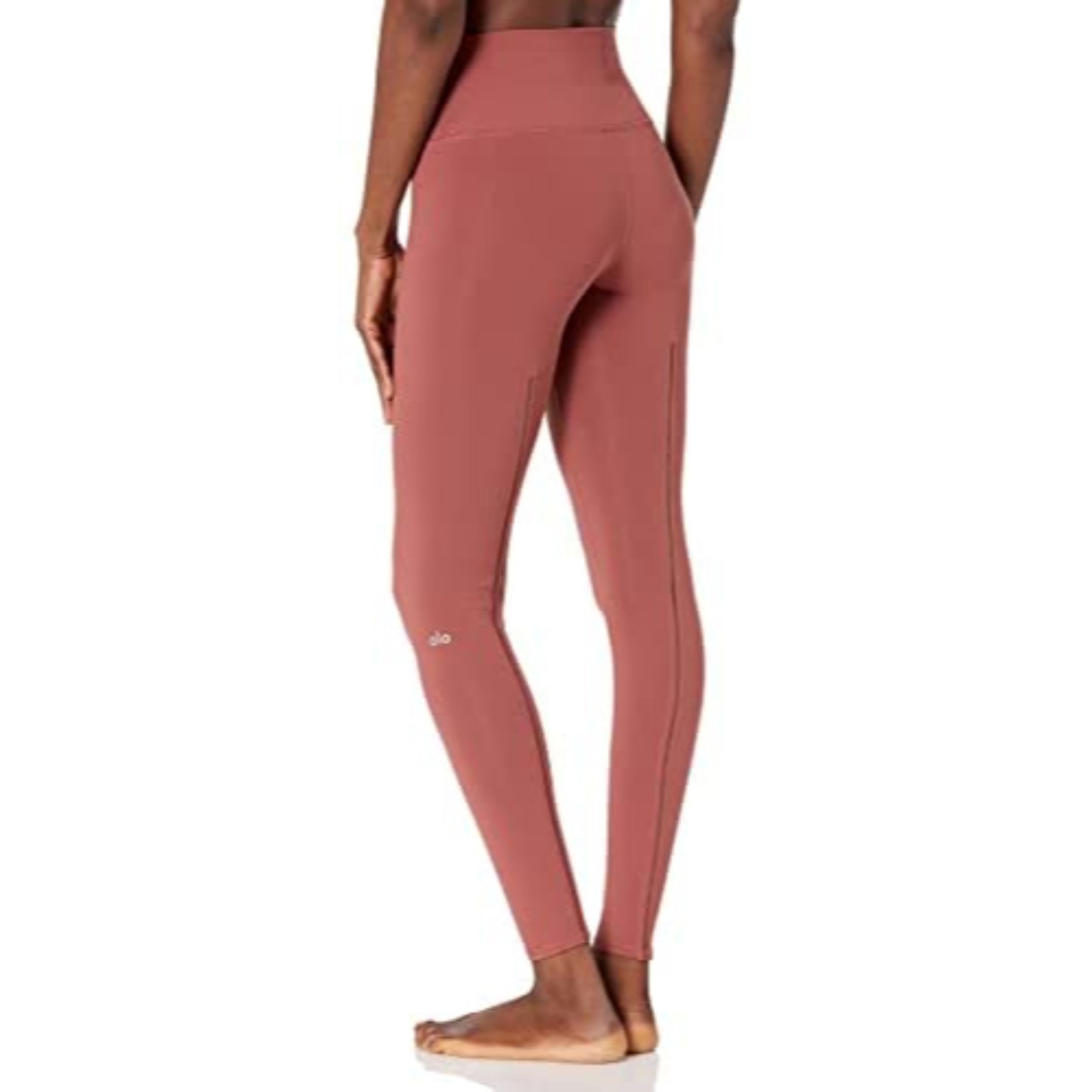 Alo Yoga Women s High Waist Dash Legging Leggings Earth XS W5548R