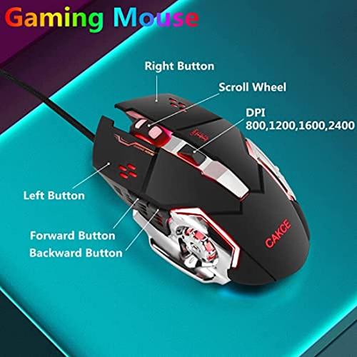 cakce gaming keyboard and mouse