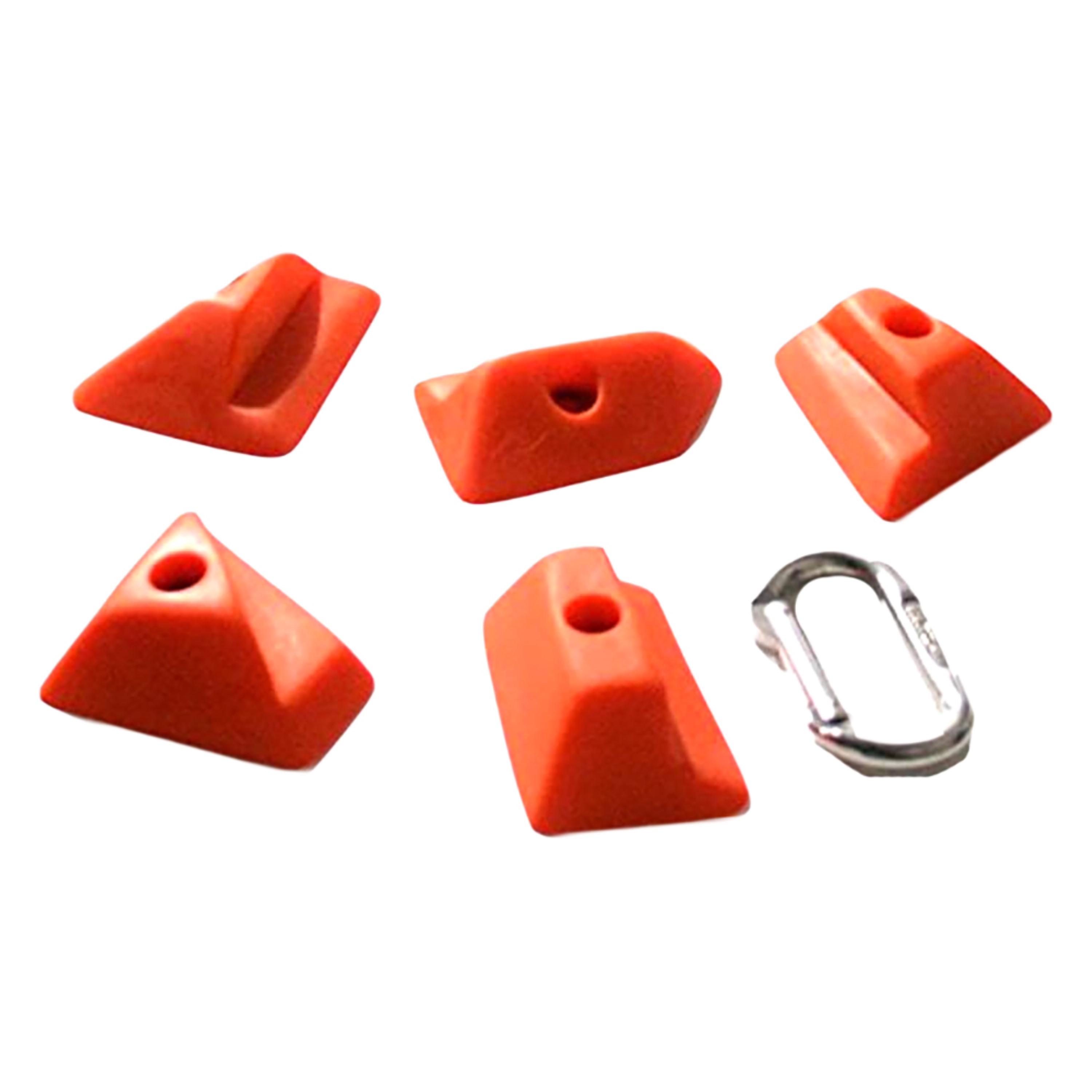 Nicros Geo Climbing Basic Edge Orange ‎2.5 X 8 X 5inch 5-Piece ...