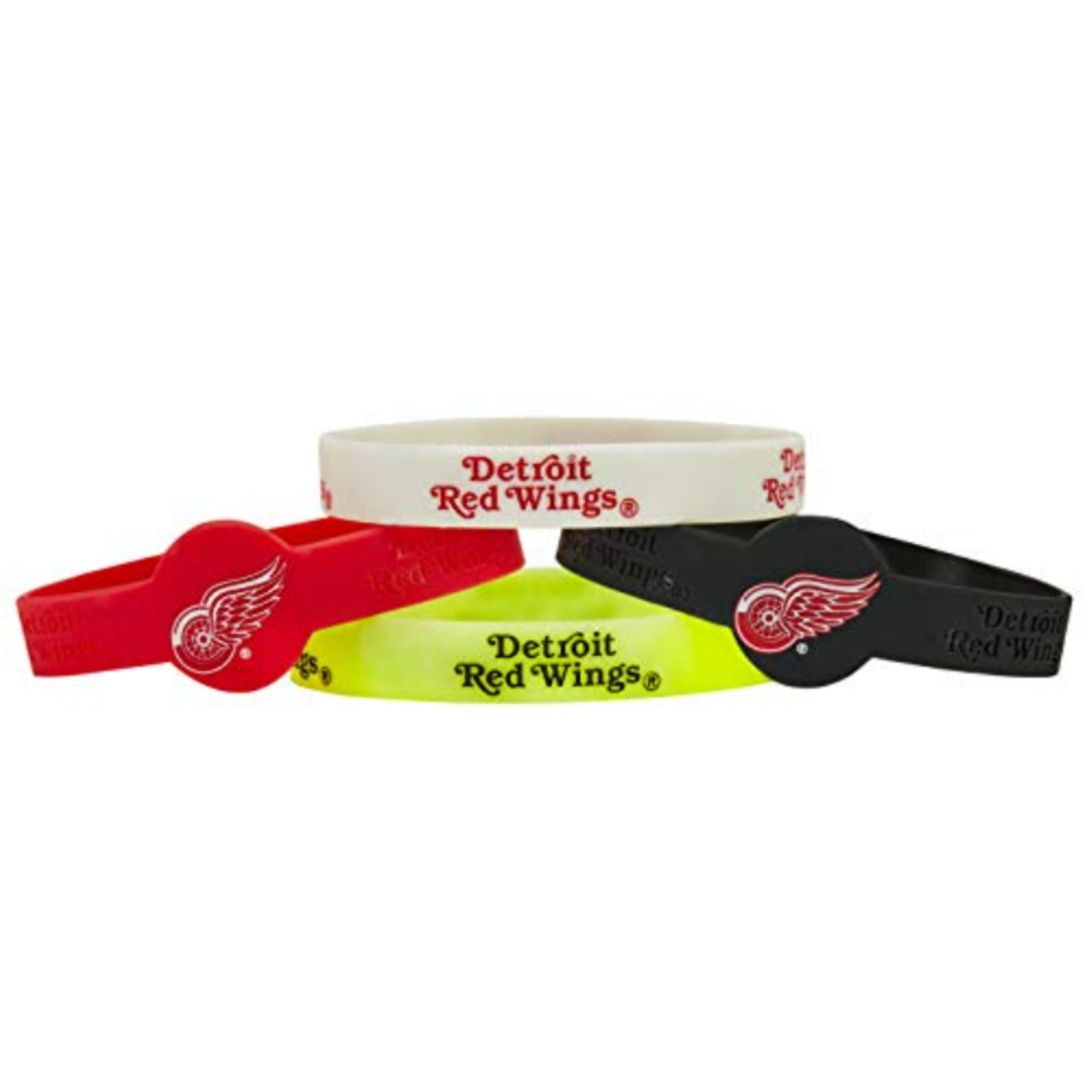 Aminco NHL St. Louis Blues Silicone Bracelets, 4-Pack: Buy Online