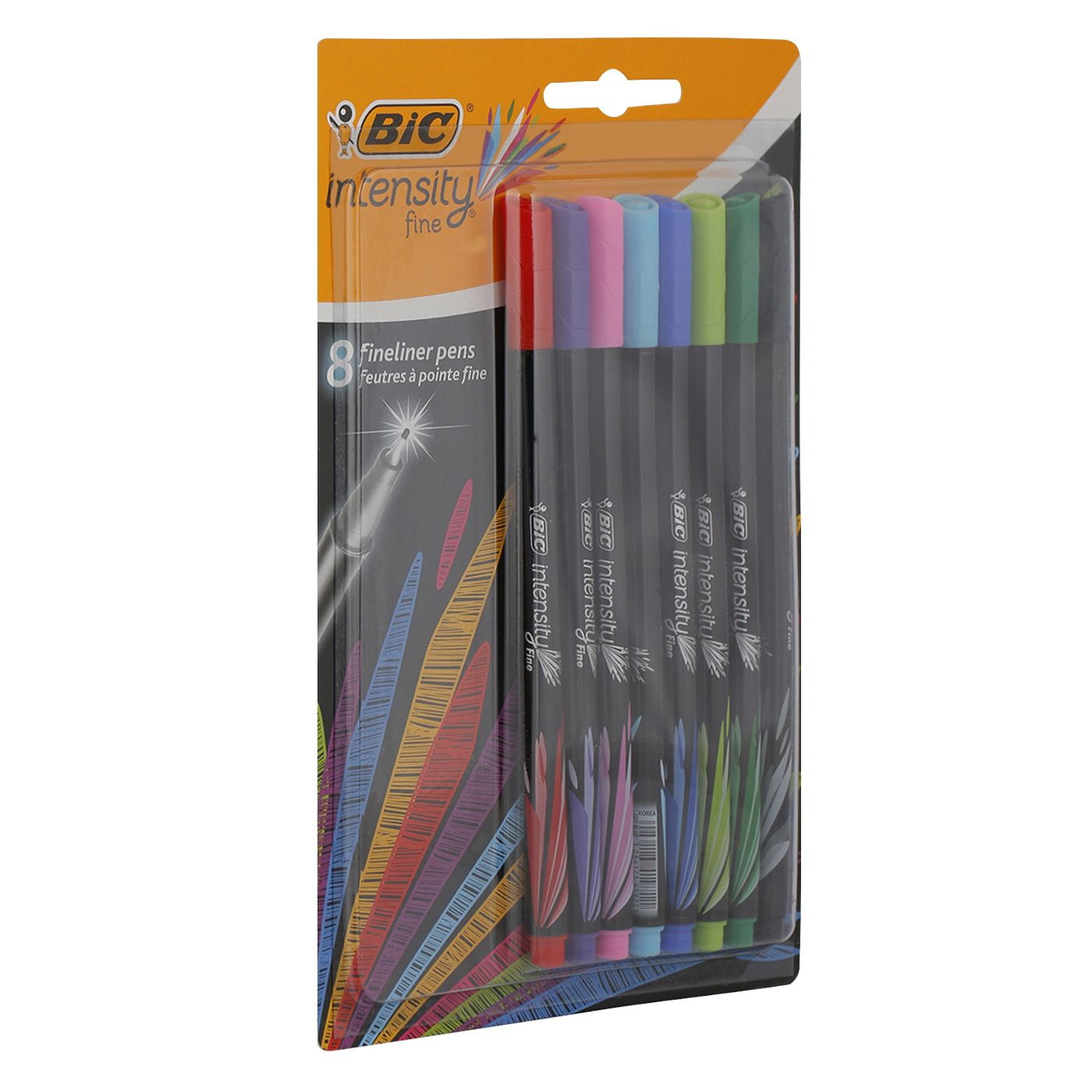 BIC Intensity Fineliner Assorted Felt Tip Pen (6+2) | Wholesale | Tradeling