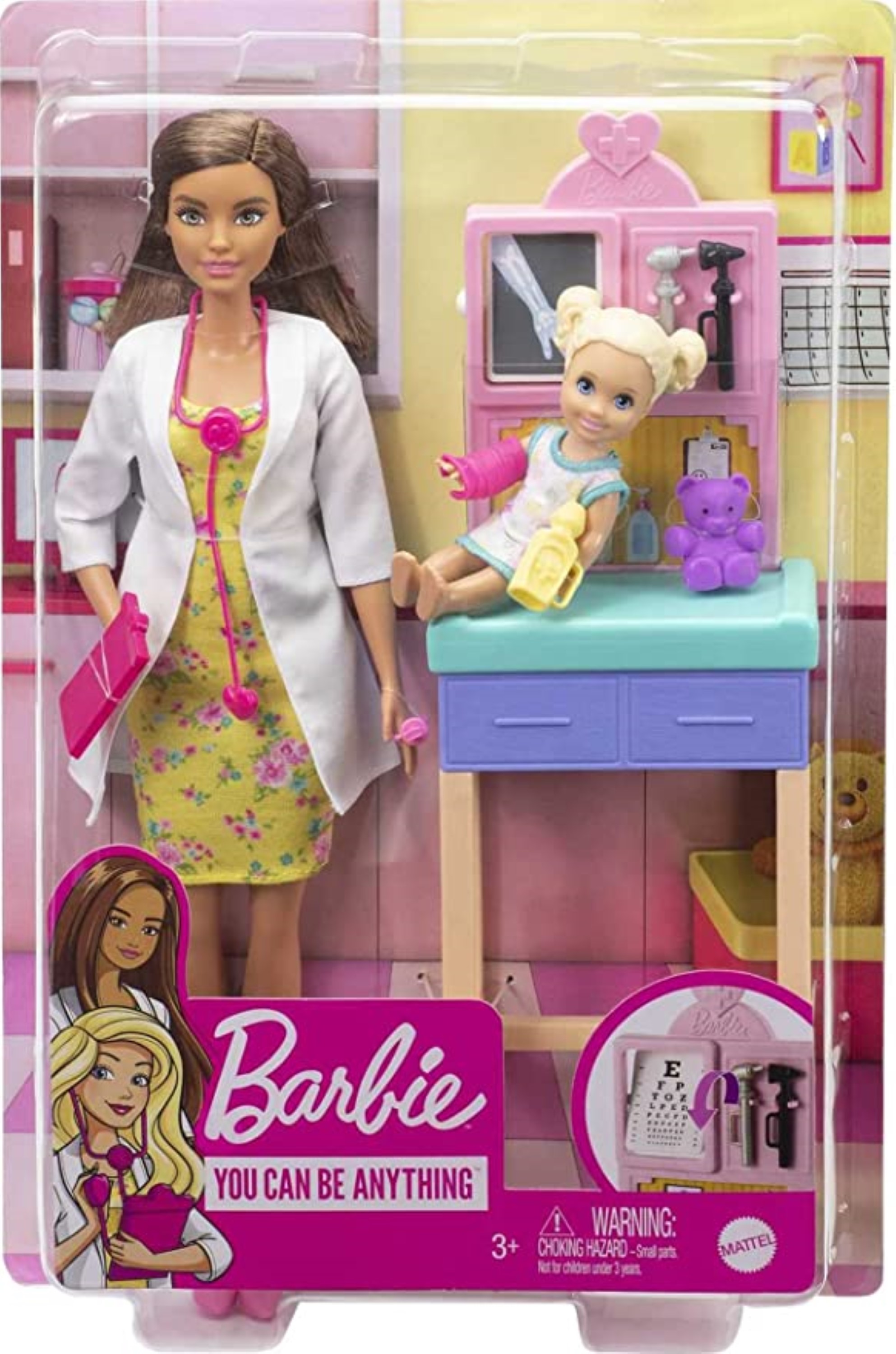 Barbie store pediatrician playset