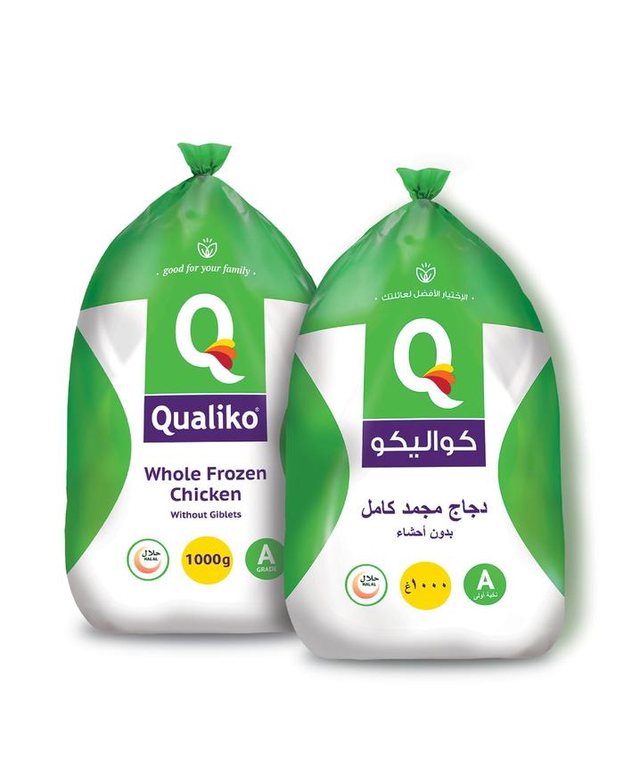 Qualiko Whole Frozen Chicken 1 Kg | Wholesale | Tradeling