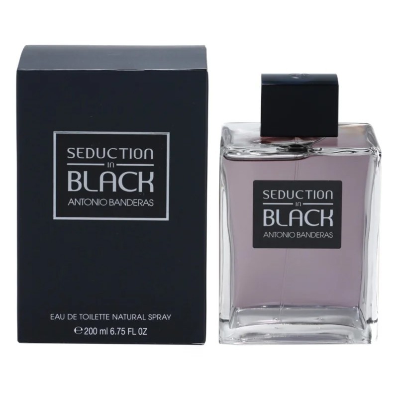 Антонио бандерас черные. Black Seduction Antonio Banderas 200. Banderas Black Seduction man EDT 200 ml. Antonio Banderas Seduction in Black Seduction. Seduction in Black EDT 200ml.