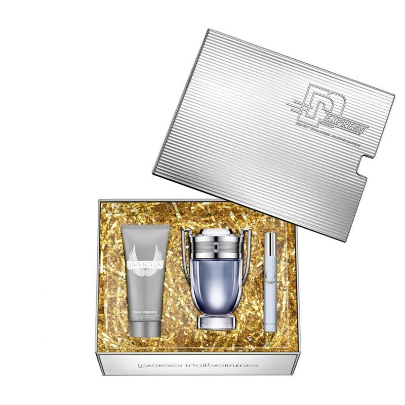 Paco Rabanne Invictus M Edt 100ml 100ml All Over Shampoo 10ml