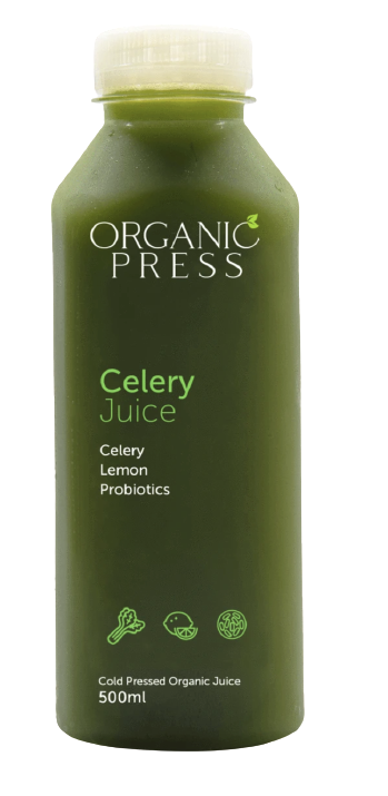 Organic shop celery juice