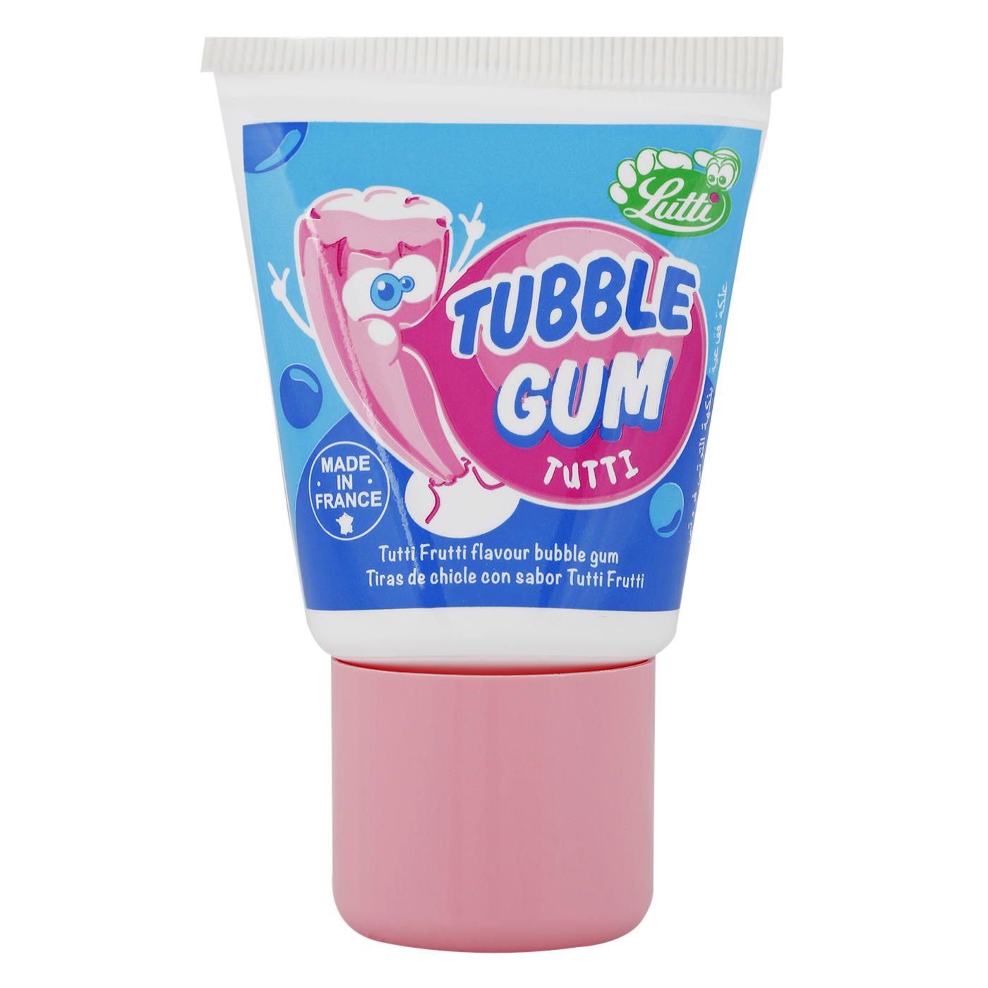 Lutti Tutti Fruity Tubble Bubble Gum 35 gr Pack of 36 | Wholesale ...