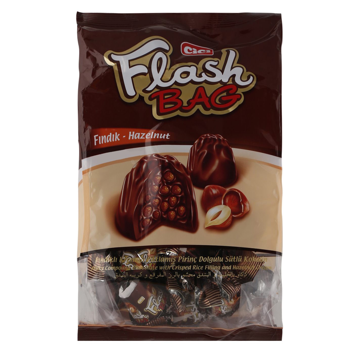 Cici Flash Bag Hazelnut Chocolate 1 Kg Wholesale Tradeling