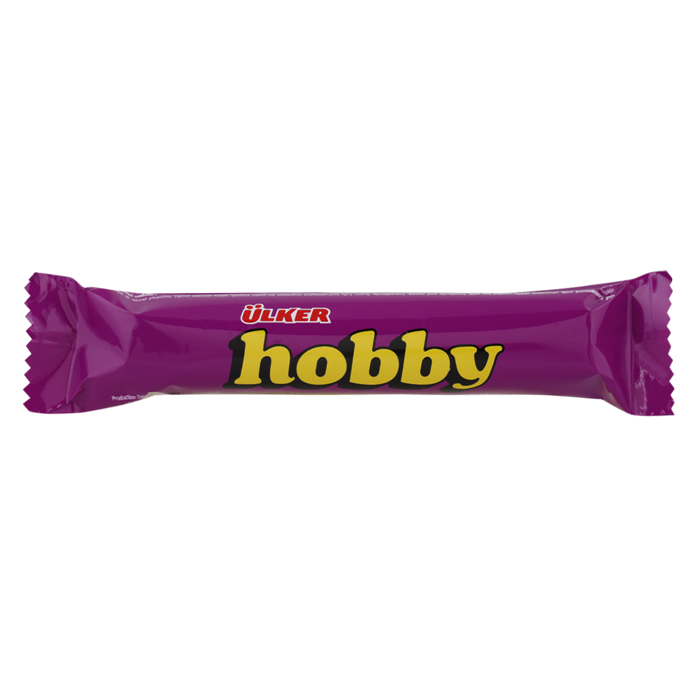 Ulker Hobby Cocoa and Hazelnuts Milk Chocolate Bar 30 gr Pack of 36