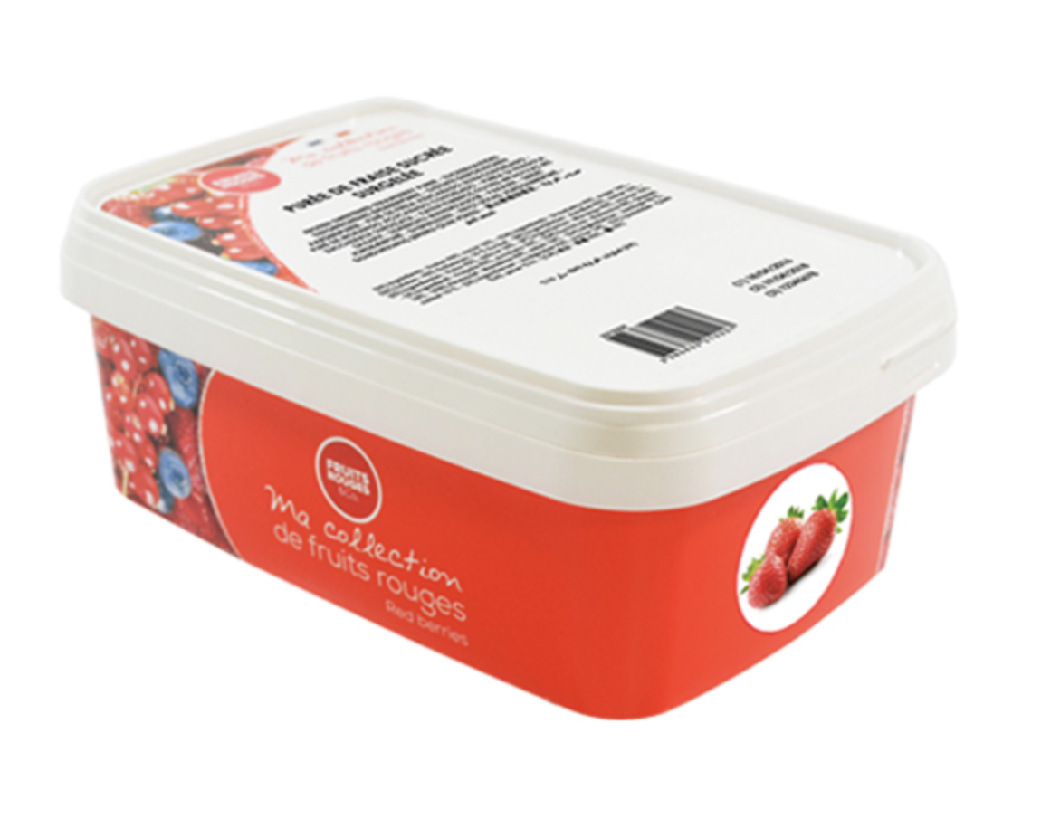 🇫🇷 Purée de fruits rouges - 1kg