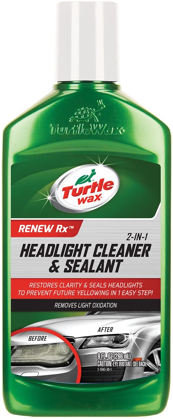 Turtle Wax T-43 (2-in-1) Headlight Cleaner and Sealant - 9 oz