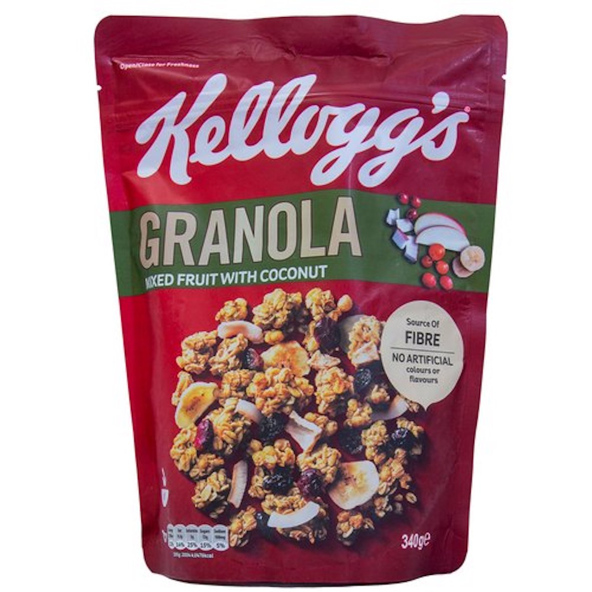 Kellogg's Granola Mixed Fruit With Coconut 340 gr | Wholesale | Tradeling