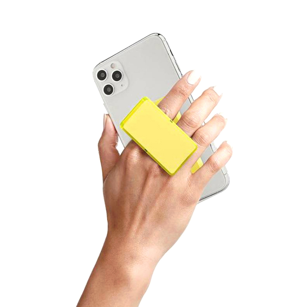 Handl Neon Phone Grip Yellow HX1012NEYEO Wholesale Tradeling