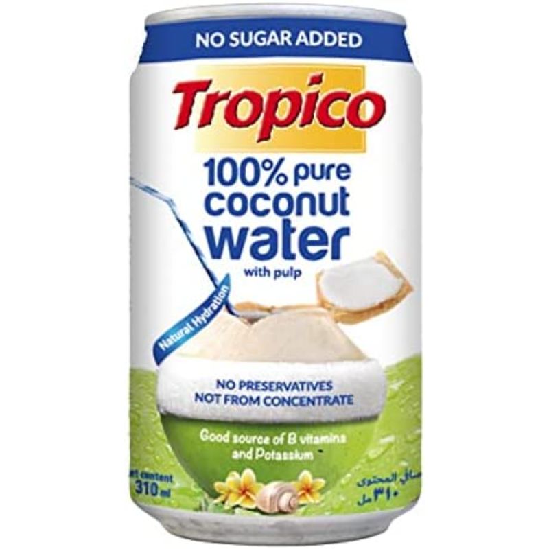 Tropico 100 Pure Thai Coconut Water With Pulp 310ml (duplicate