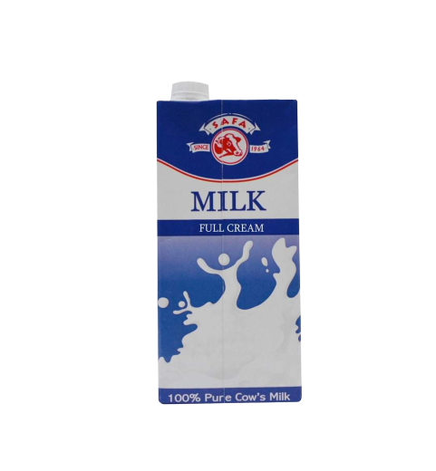 Safa Long Life Milk Full Cream 1 Liter x 12 | بالجملة | تريدلنغ