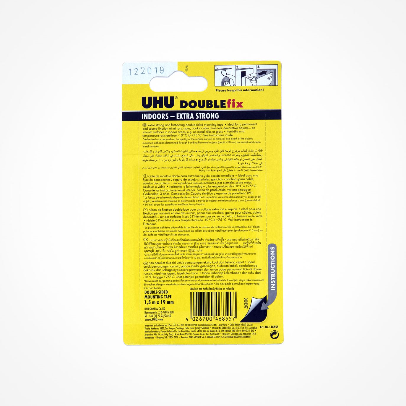 1, 5 or 10 UHU Endfest Plus 300 Double Component Glue strong Glue