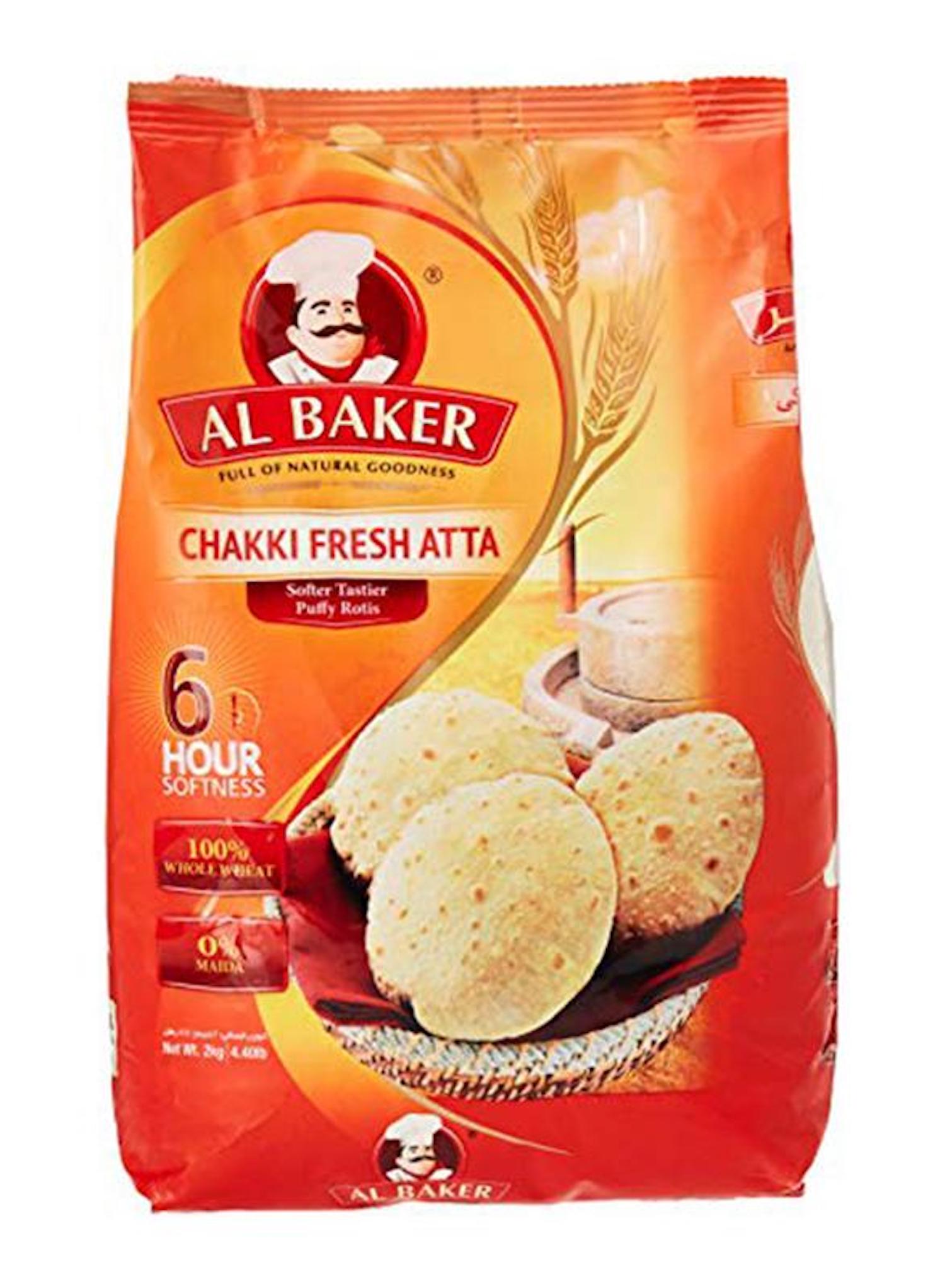 Al Baker Chakki Fresh Atta 2 kg | Wholesale | Tradeling