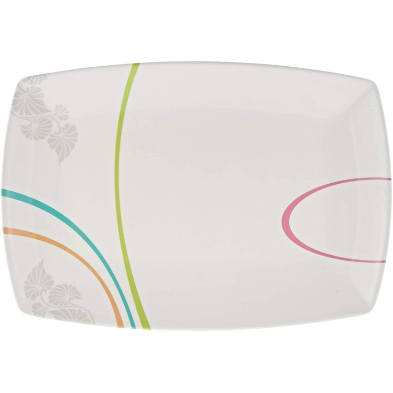 Servewell Melamine Serving Platter White 2 8 X 33 X 13 6 Cm   6ea0ee1ba6316aeac52fa29b63807ee3 