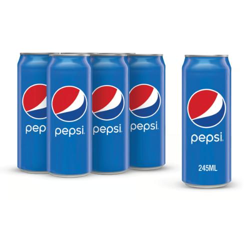 Pepsi Carbonated Soft Drinks Can 245 ml x 6 x 4 | Wholesale Prices ...