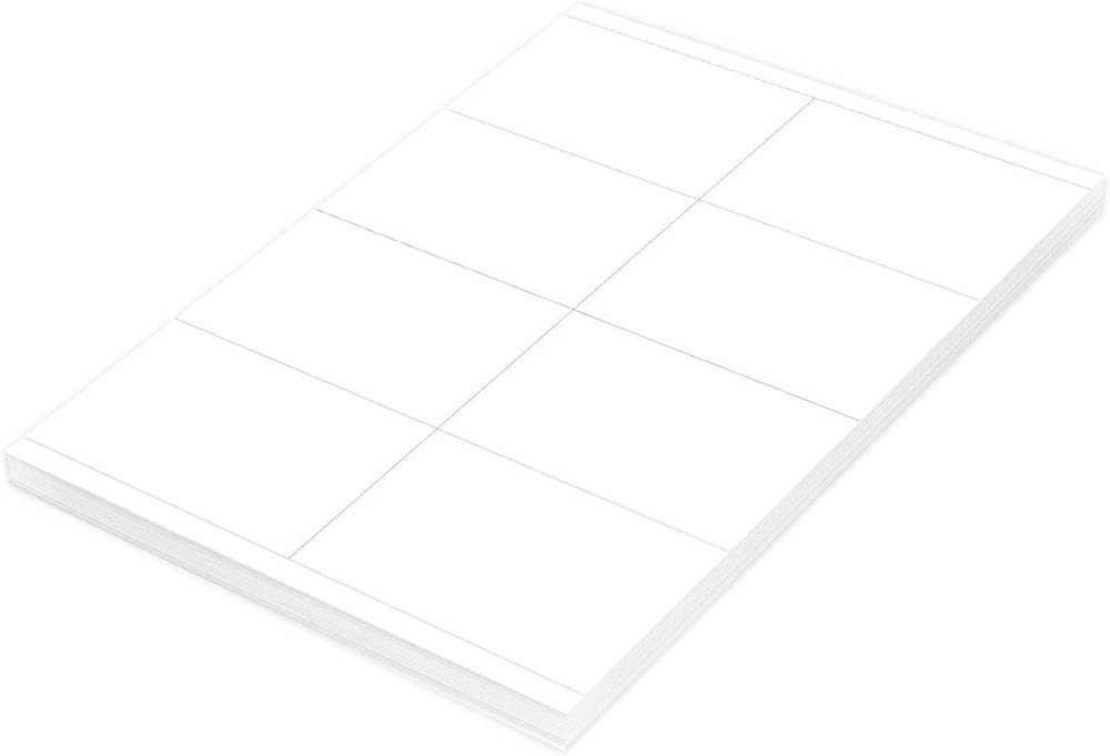 FIS Multipurpose White Labels 8 Stickers x 100 Sheet A4 Size E.U ...