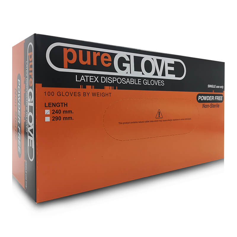 pure glove latex disposable gloves