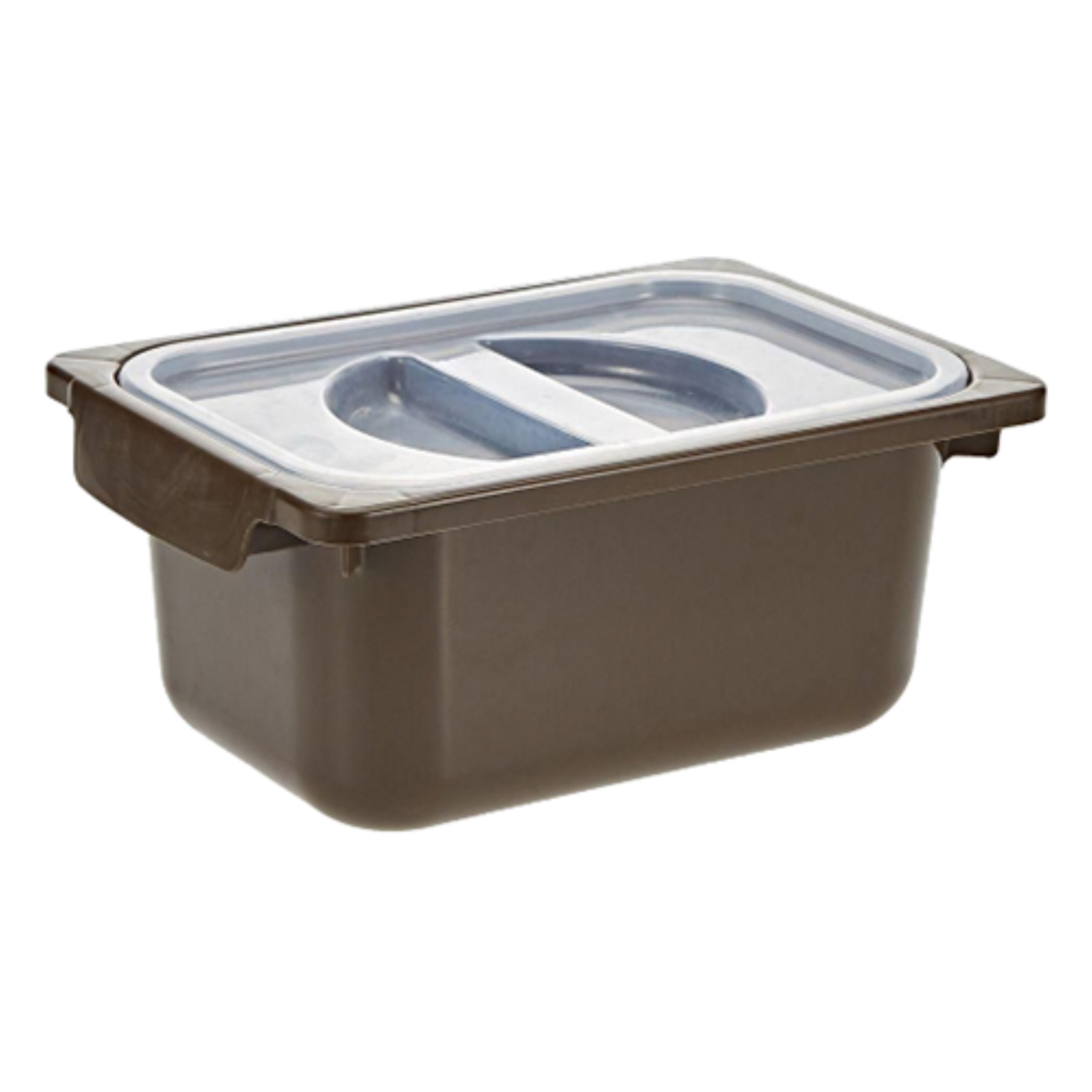 Harmony Food Storage Container with Lid Brown and Clear | Wholesale ...