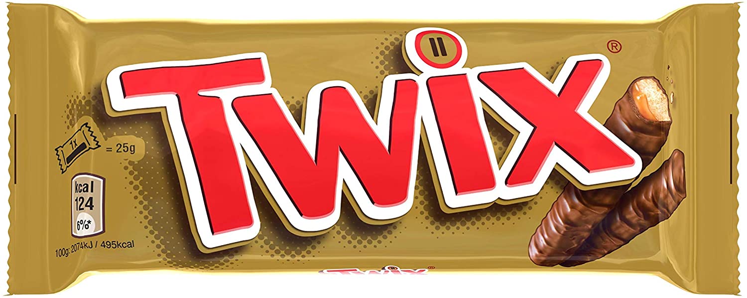 Twix Chocolate Bar 25 gr Pack Of 5 | Wholesale | Tradeling