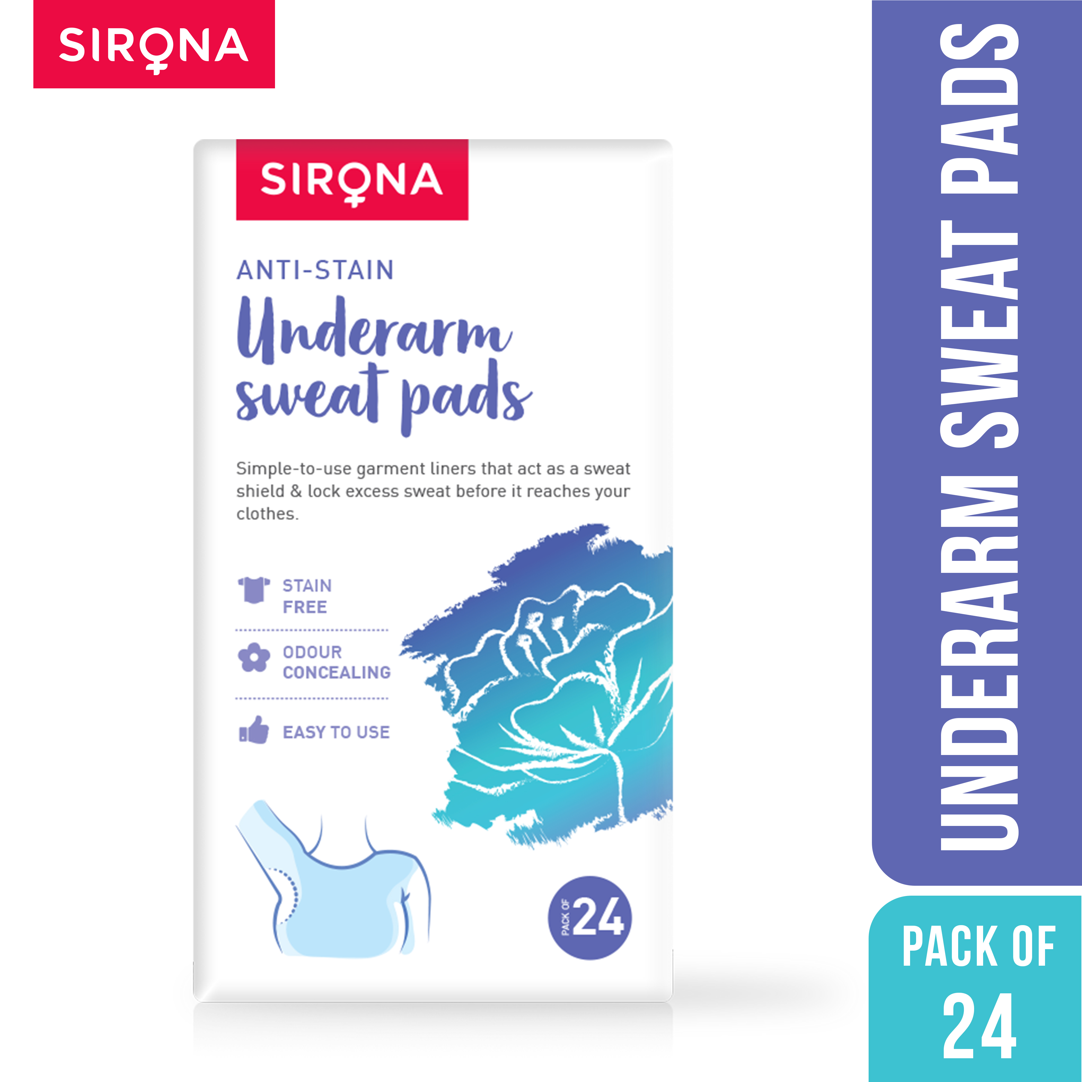 Sirona Disposable Maternity Breast Pads for Women - 36 Pads