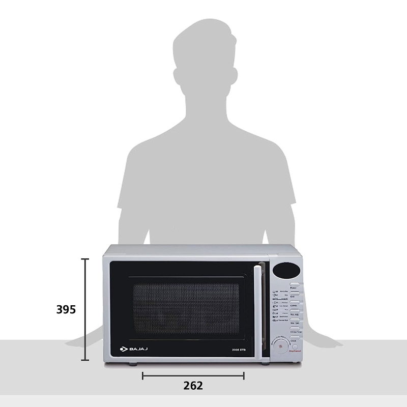 bajaj 2005 etb microwave oven 800w