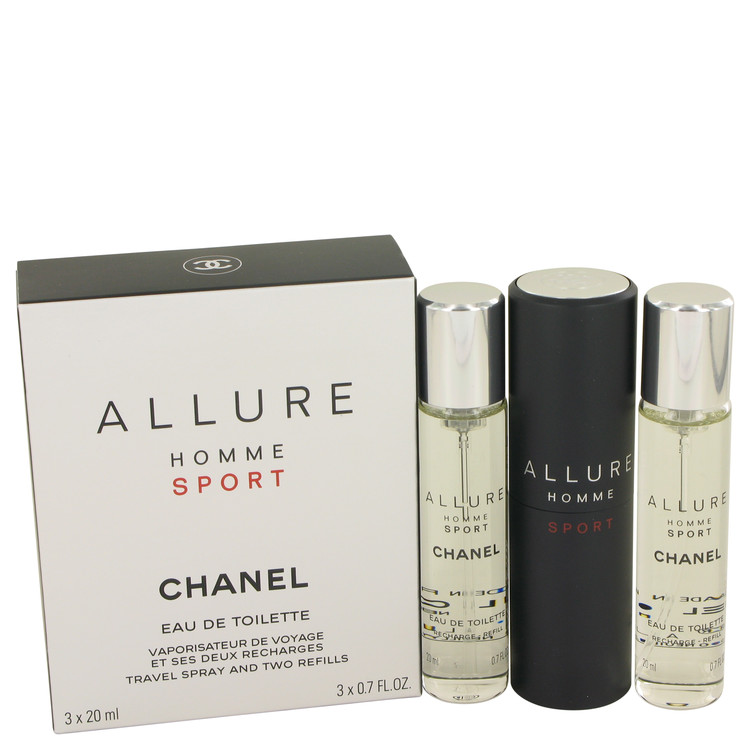 Allure Homme Sport By Chanel Mini EDT Spray + Refills 3 x 21 ml, Wholesale