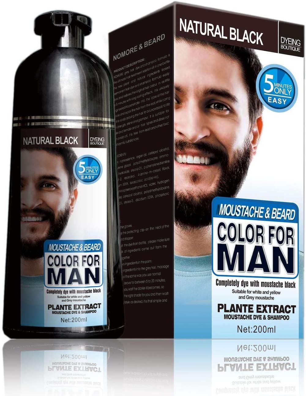 Mokeru Magic Beard Coloring Shampoo For Men 200 Ml Wholesale Prices Tradeling