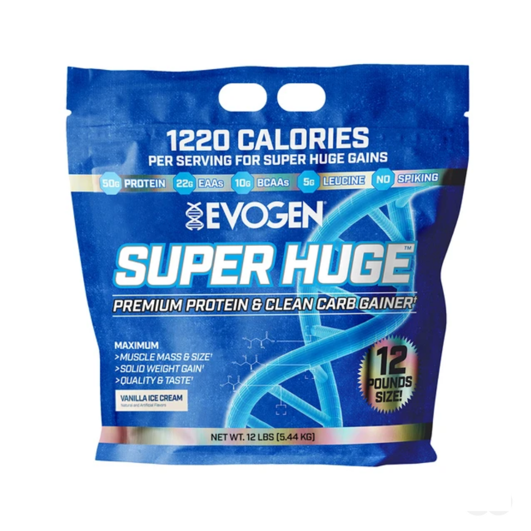 Evogen Super Huge Mass Gainer 12 Lbs - Vanilla Ice Cream | بالجملة ...