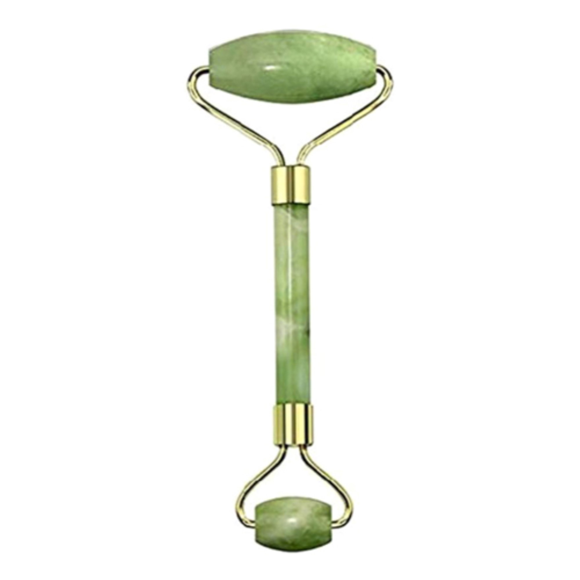 SYSAMA Facial Jade Stone Massager Green And Gold 27 x 19 x 26cm ...