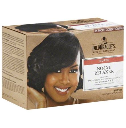 Dr. Miracle's Super No-Lye Hair Relaxer Set