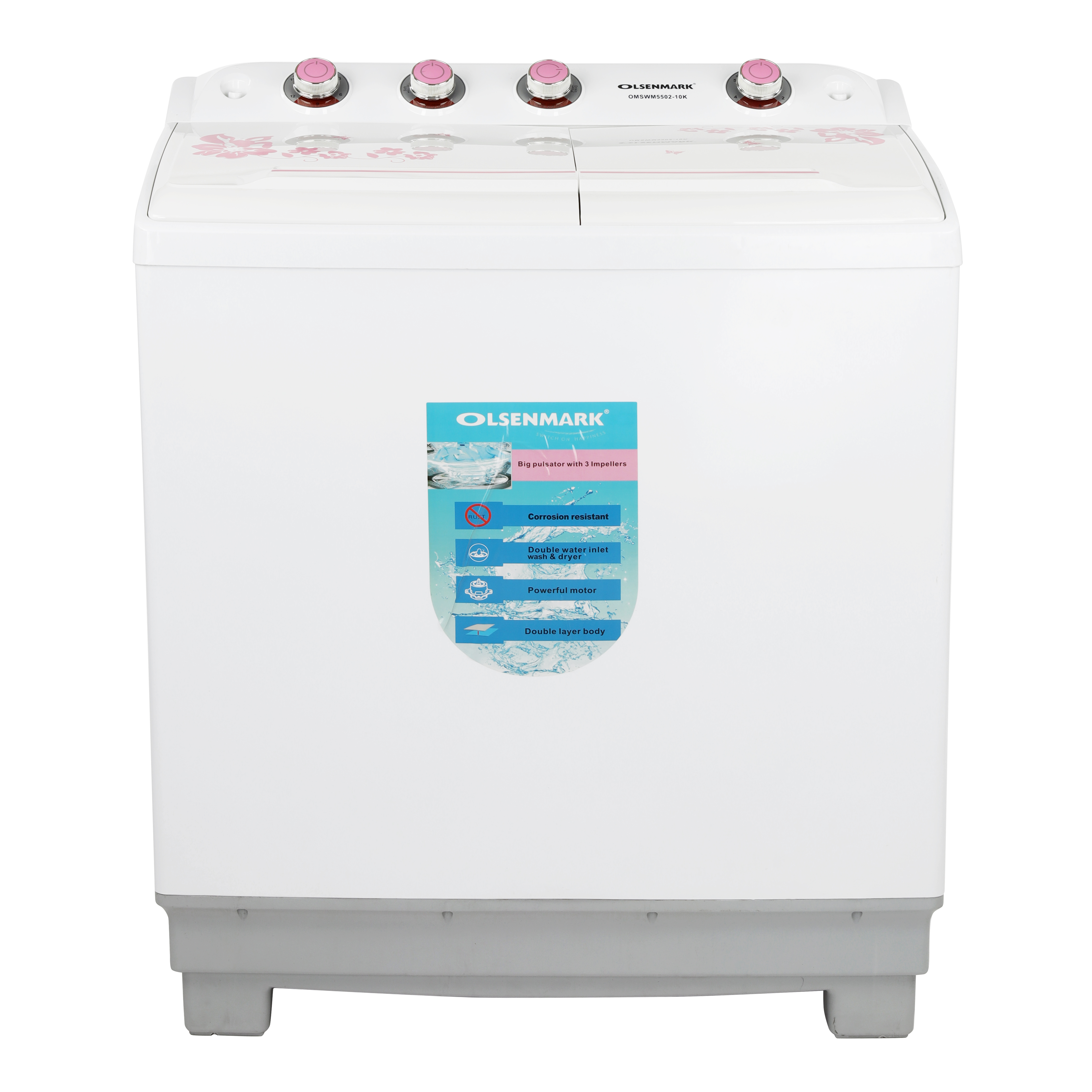 olsenmark semi automatic washing machine