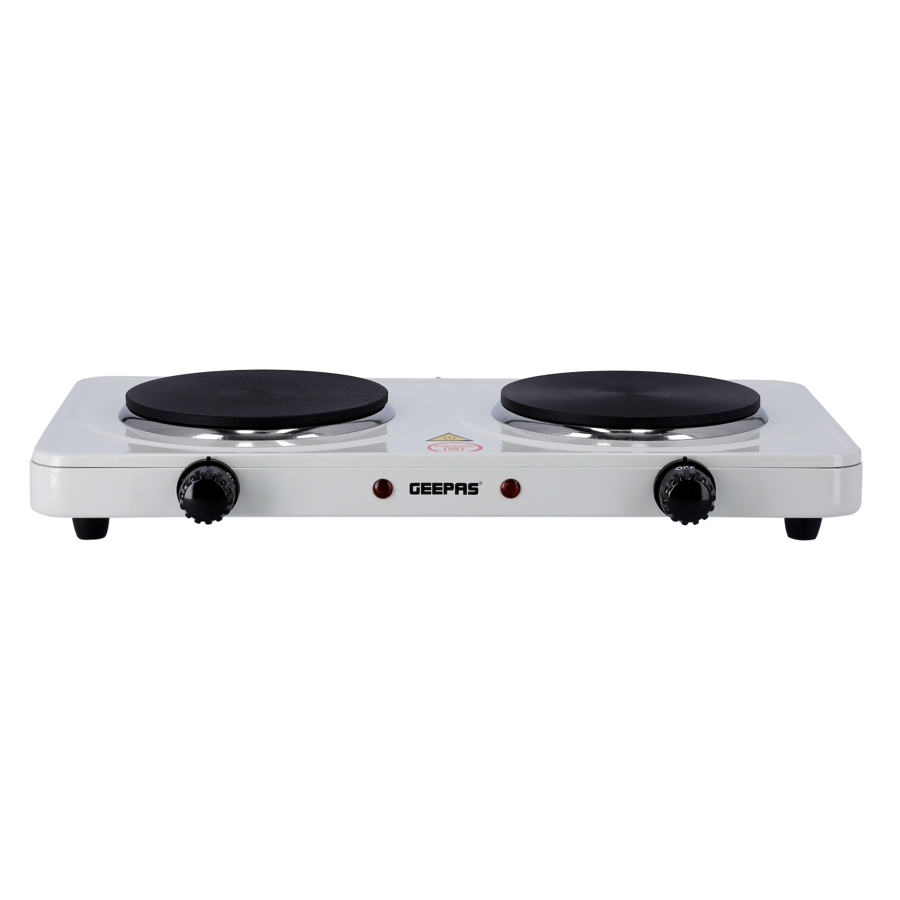 Geepas 1000W Single Hot Plate for Flexible & Precise Table Top Cooking -  Cast Iron Heating Plate (