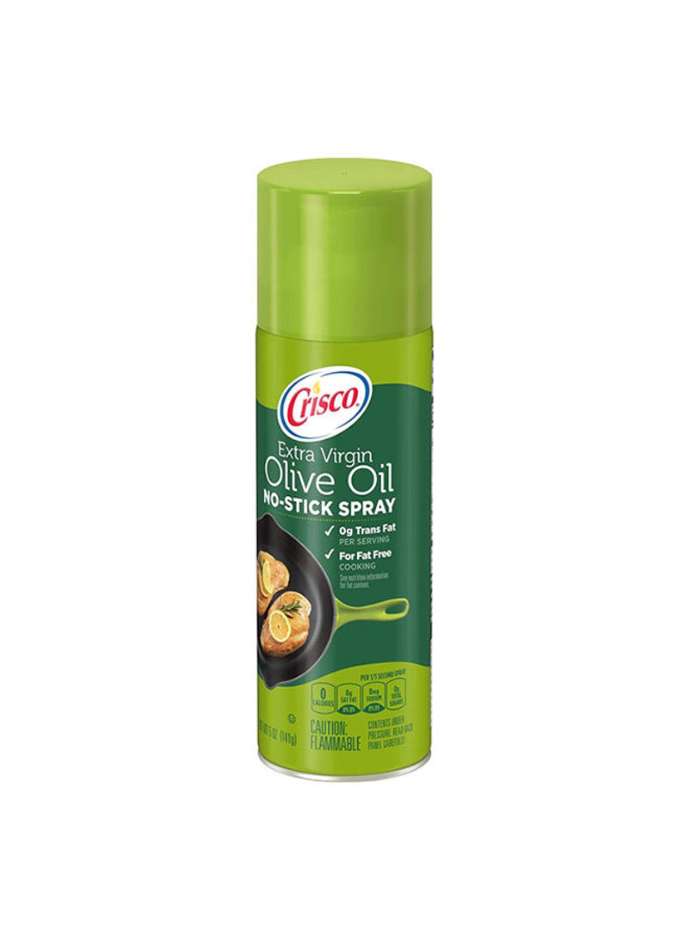 Crisco Fat Free Olive Oil Non-stick Cooking Spray 141g Single ...