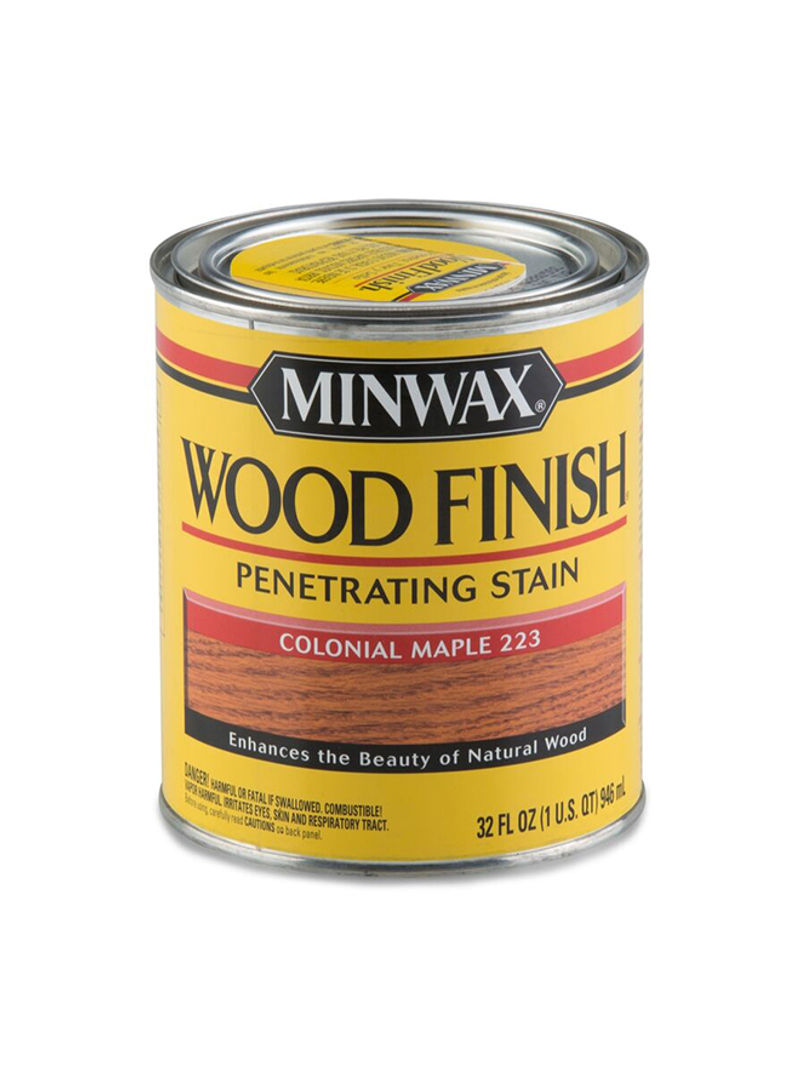 Minwax Wood Finish Penetrating Stain Colonial Maple 946ml | Wholesale ...