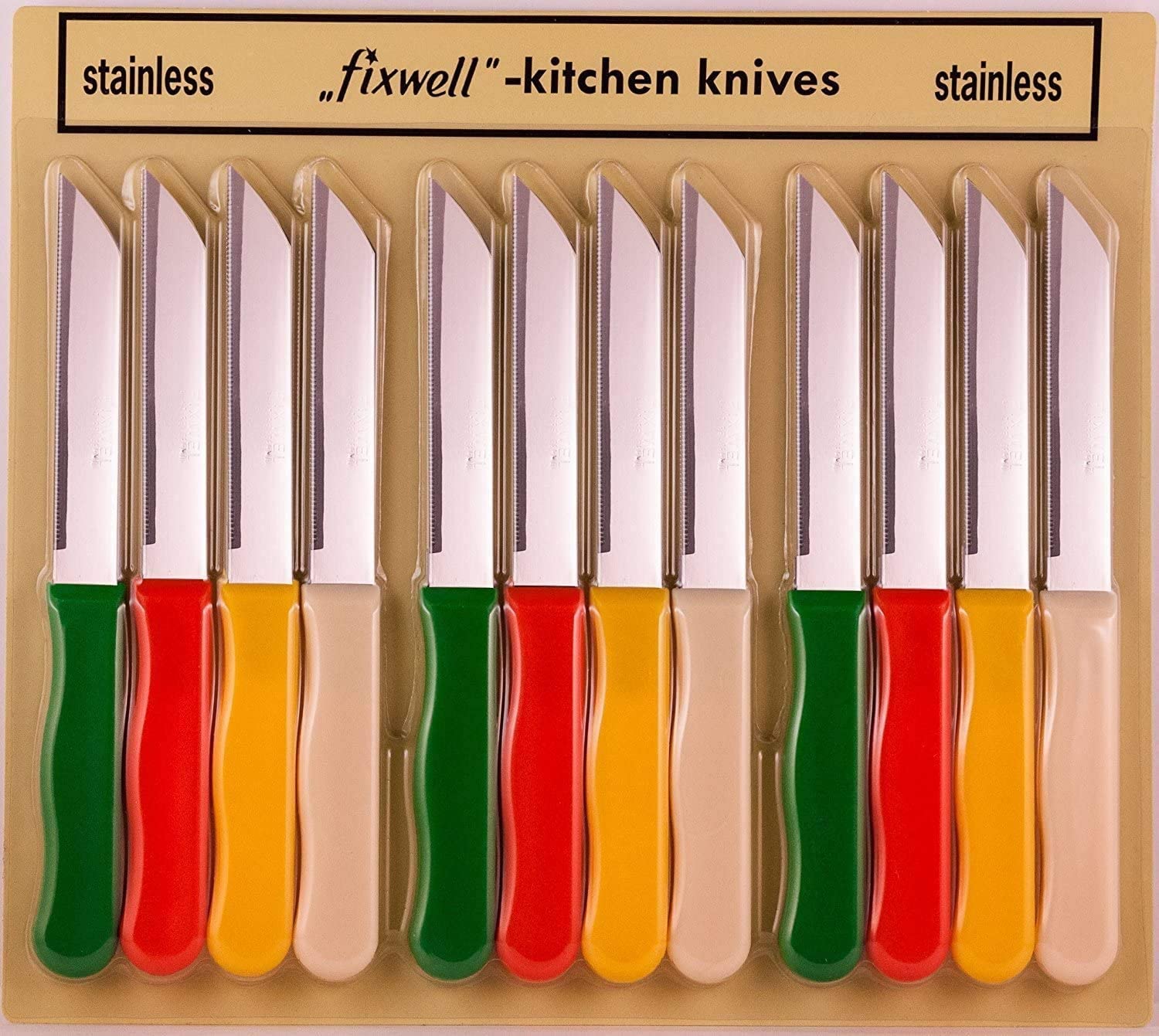 Fixwell Wooden Knife 12 Pieces Set price in UAE,  UAE